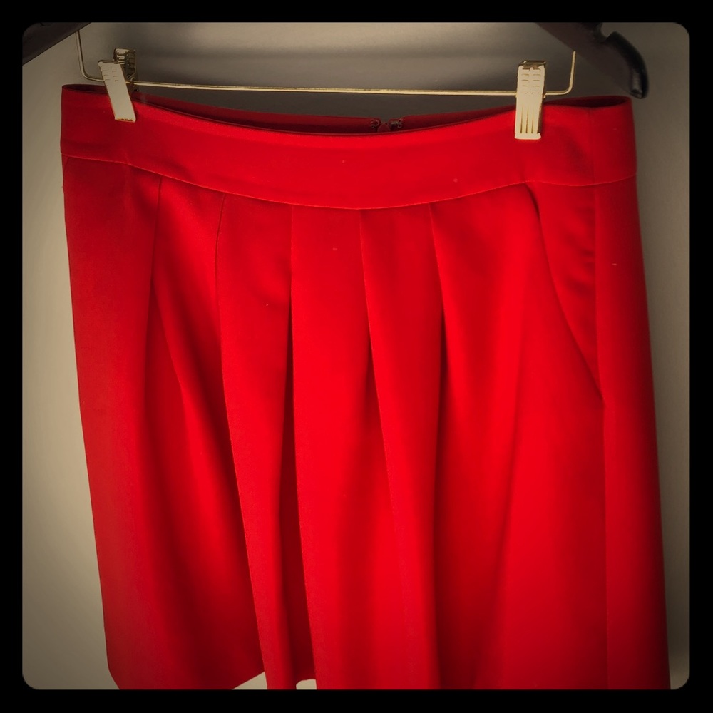 Banana Republic Orange skirt. Size 8
